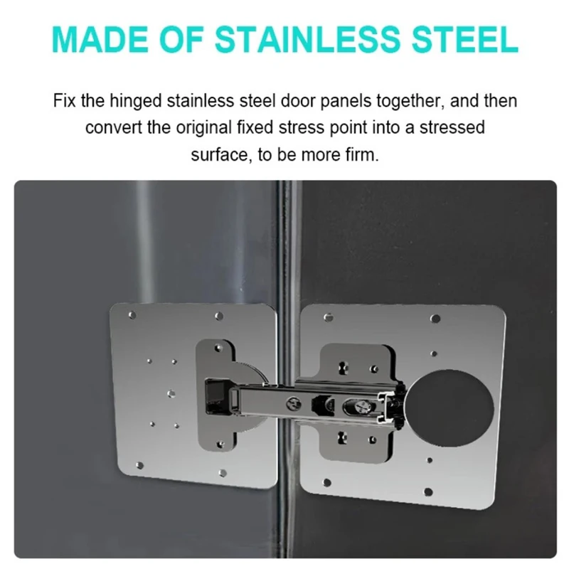 Новая петля для ремонта пластины корпусной мебели окно ящика Нержавеющая сталь