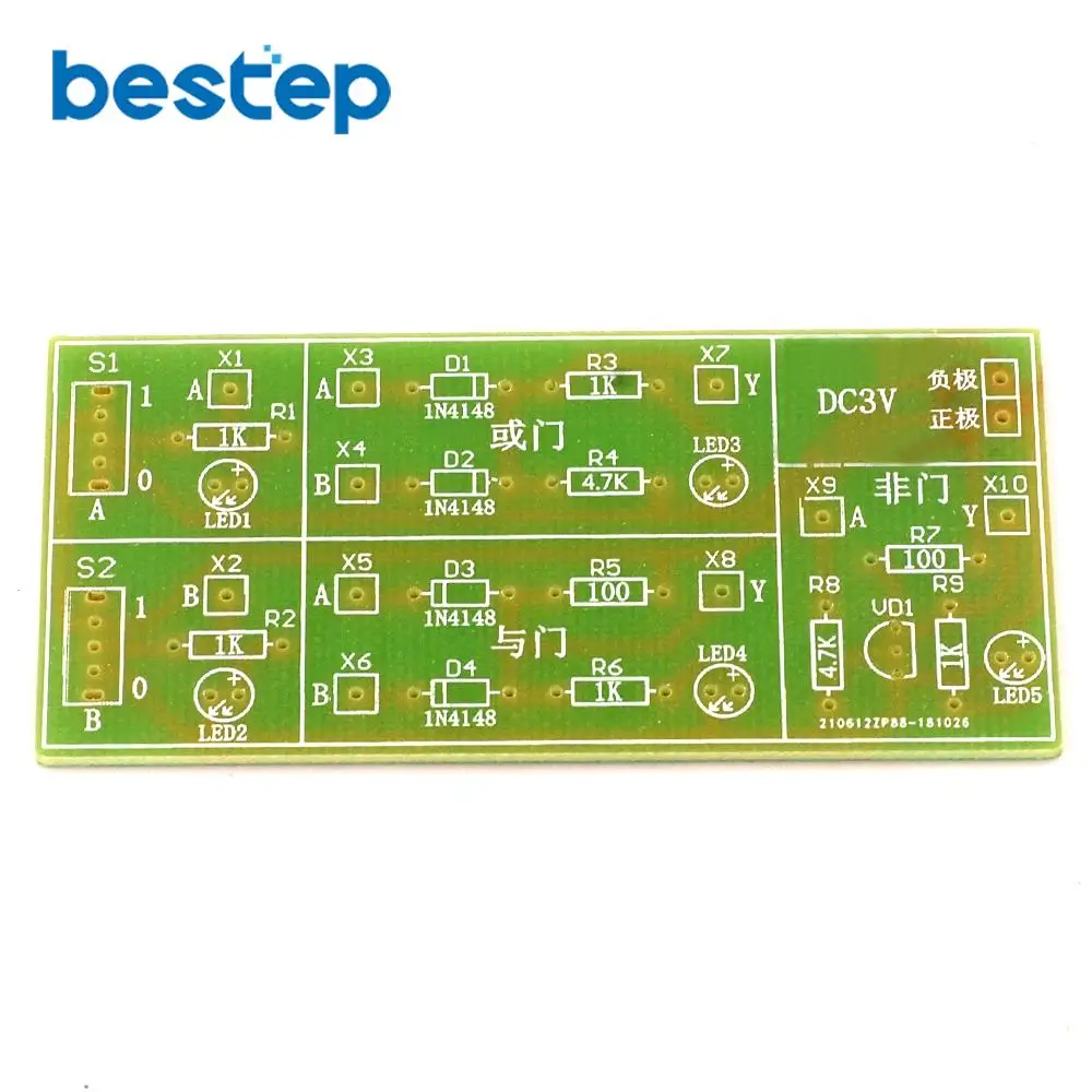 (Части) дискретный компонент ворота цепи комплект и или ни цифровой базовый