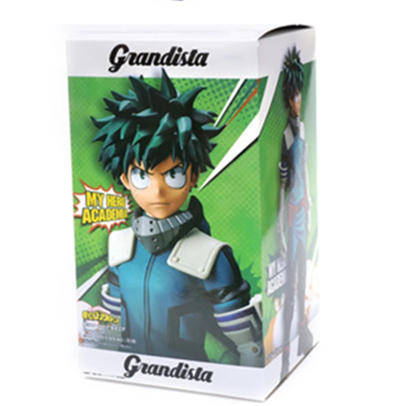 Аниме My Hero academic Grandista Midoriya Izuku Battle Ver. ПВХ Фигурка Статуя Коллекционная модель
