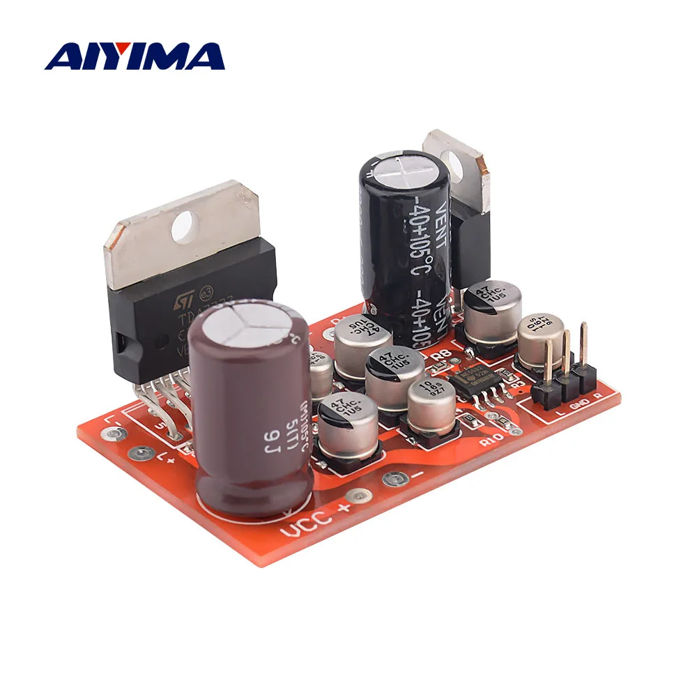 AIYIMA аудио CD7377 2x3 5 Вт Плата усилителя мощности стерео 2,0 Amp Усилители звука NE5532 предусилитель DIY домашний кинотеатр