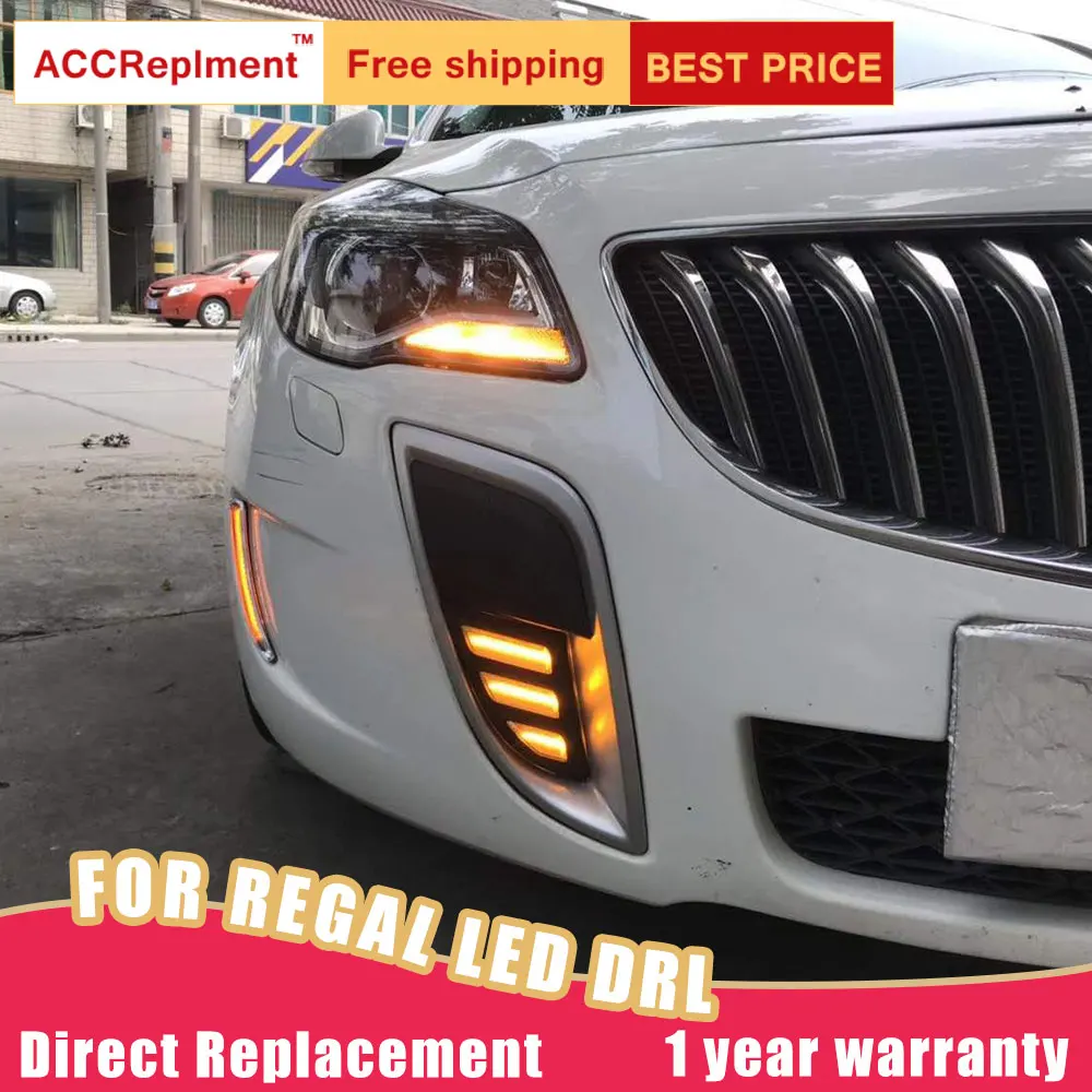 Светодиодный Габаритные огни для Buick Regal GS 2012 2016 высокая яркость светодиодный