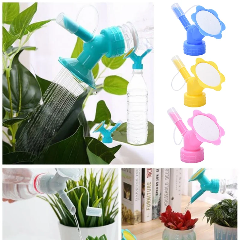 

Potted Plant Watering Tool Can Garden 2in1 Plastic Sprinkler Nozzle Watering Cans Sprinkler For Waterers Bottle Garden Tool