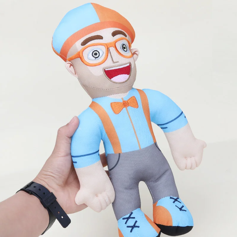 32 см кукла Blippi аниме Blippi плюшевые игрушки мягкие Мультяшные игрушки развивающие Дети Подарок для ребенка подарок на день рождения