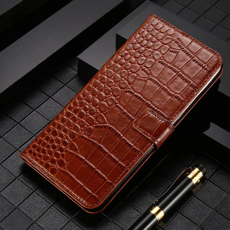 

for Moto E5 E5 Plus -E Plus E5 Play E6 leather left and right magnetic flip phone case Moto E6 Plus E6 Play E7 alligator leather