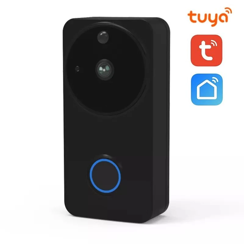 Дверной звонок SUNTEX FHD 1080P Smart Life Tuya APP беспроводной дверной Wi-Fi монитор
