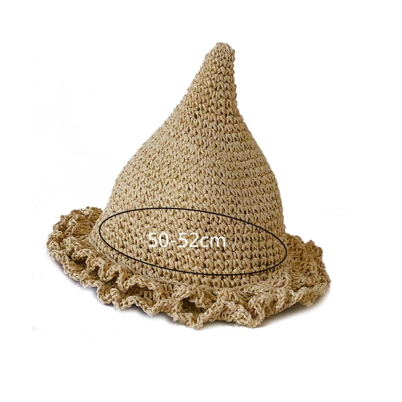 

Summer Children Straw Hat Tide Solid Color Fashion Baby Boys Girls Travel Sun Hat Sunscreen Hats