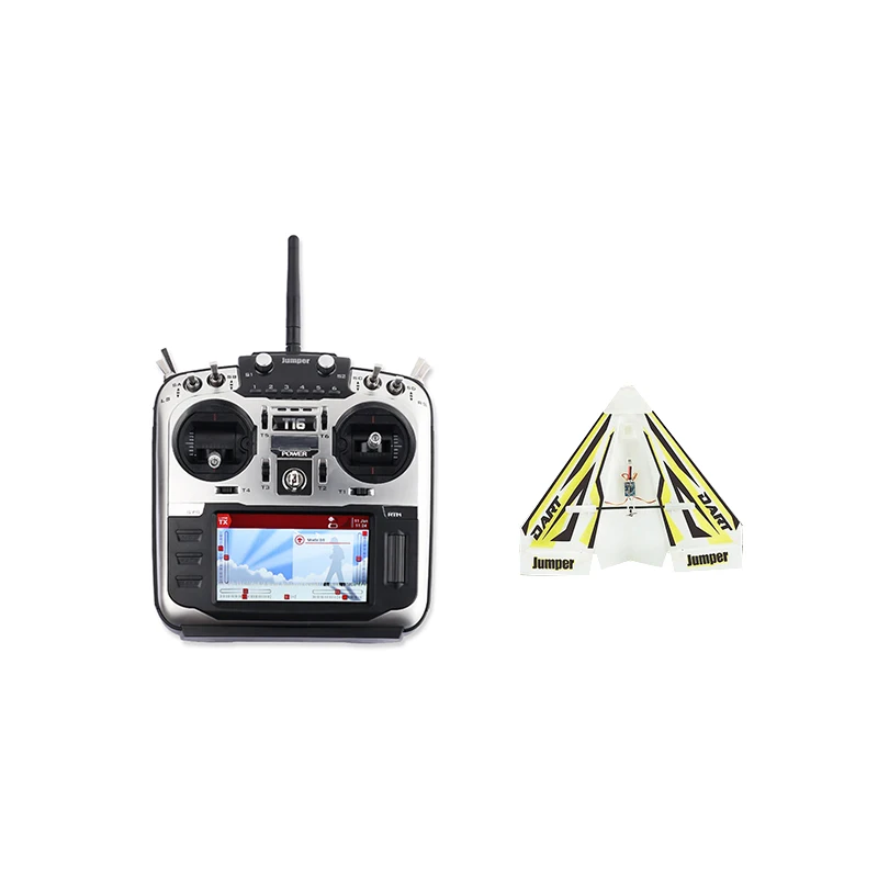M2 and paper plane Jumper T16 Pro Hall Gimbal с открытым исходным кодом мультипротокол радио передатчик JP4-in-1 радиочастотный модуль 2,4G 16CH 4," lcd - Цвет: M2 and paper plane