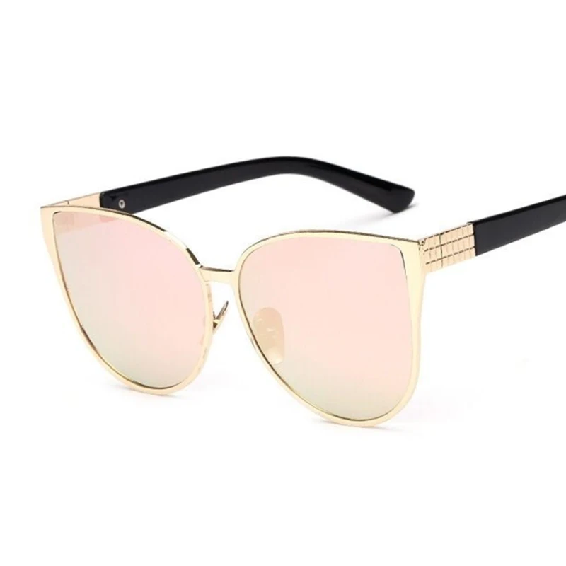 Женские солнцезащитные очки кошачий глаз винтажные брендовые дизайнерские в