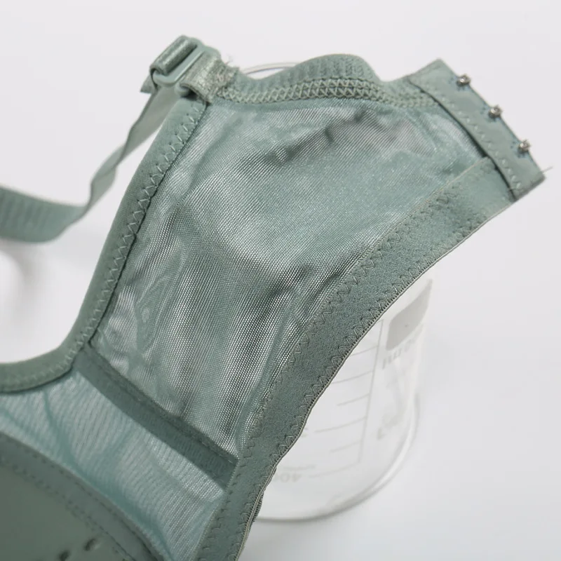 

Dreamlikelin Female Wire Free Ultra-thin Breathable Bra Push Up Adjusted-straps Everyday Office Lady Hollow Bralette