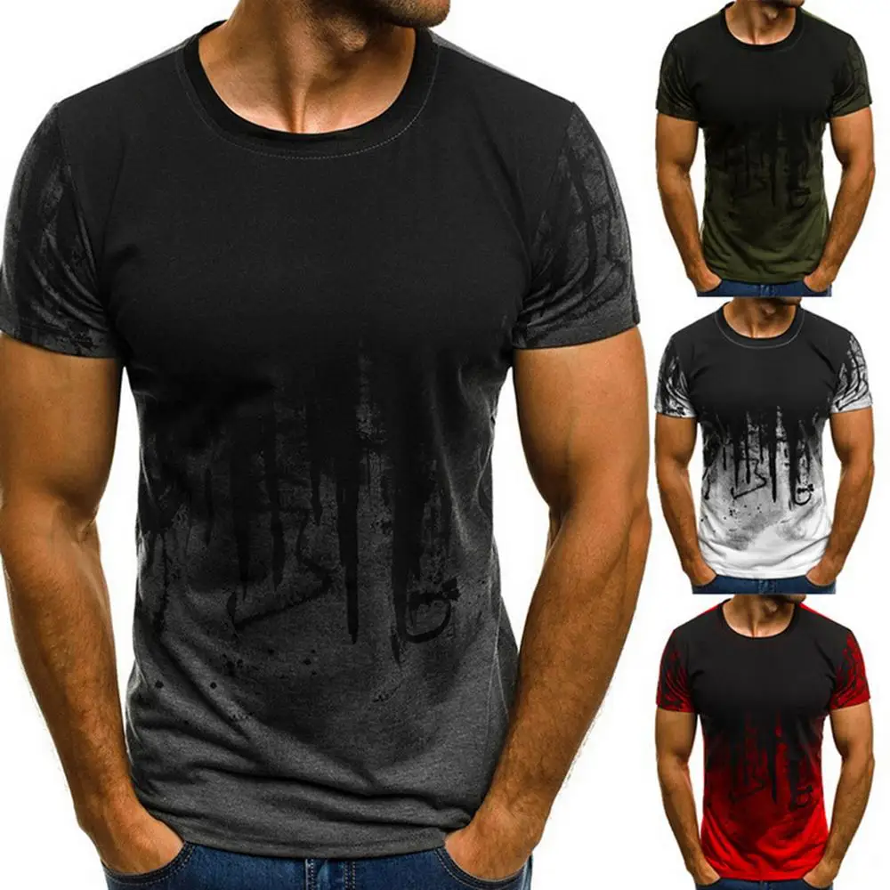 Мужская зимняя футболка с камуфляжным принтом Повседневный пуловер | одежда