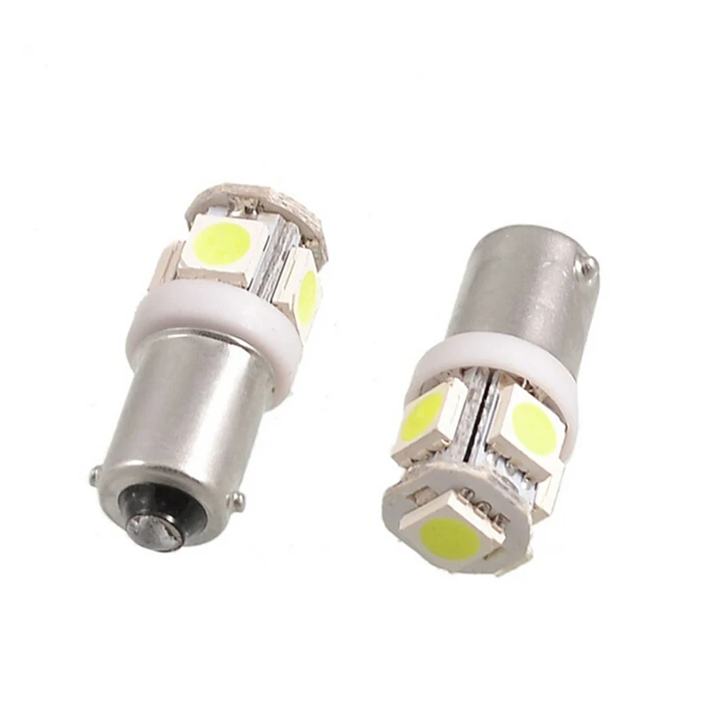 

2 шт., Автомобильные светодиодные лампы BA9S 12 В 5050 5 SMD