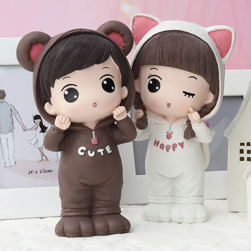 

Копилка для монет для взрослых и девочек, креативный персонализированный и милый сберегательный банк, копилка для дома