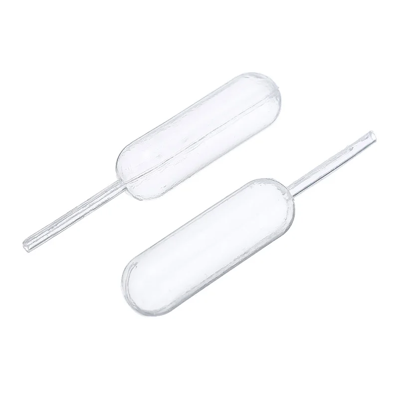 100 штук 65 мм пипетки пластиковые Squeeze 4 мл трансферные капельница для кекса