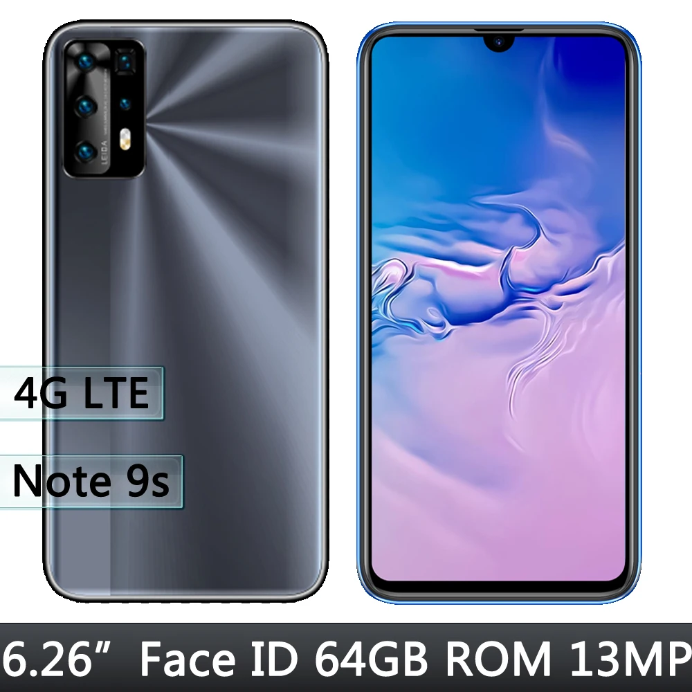 4 аппарат не привязан к оператору сотовой связи Note 9s 4G Оперативная память + 64G