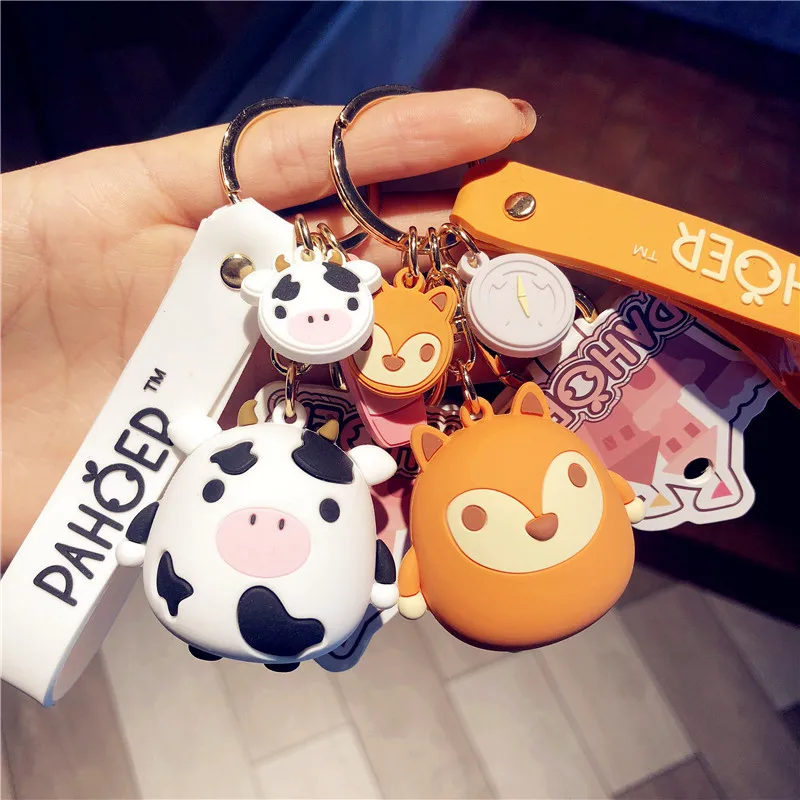 Брелок для ключей с мультяшным пингвином крабом симпатичная мягкая кукла брелок