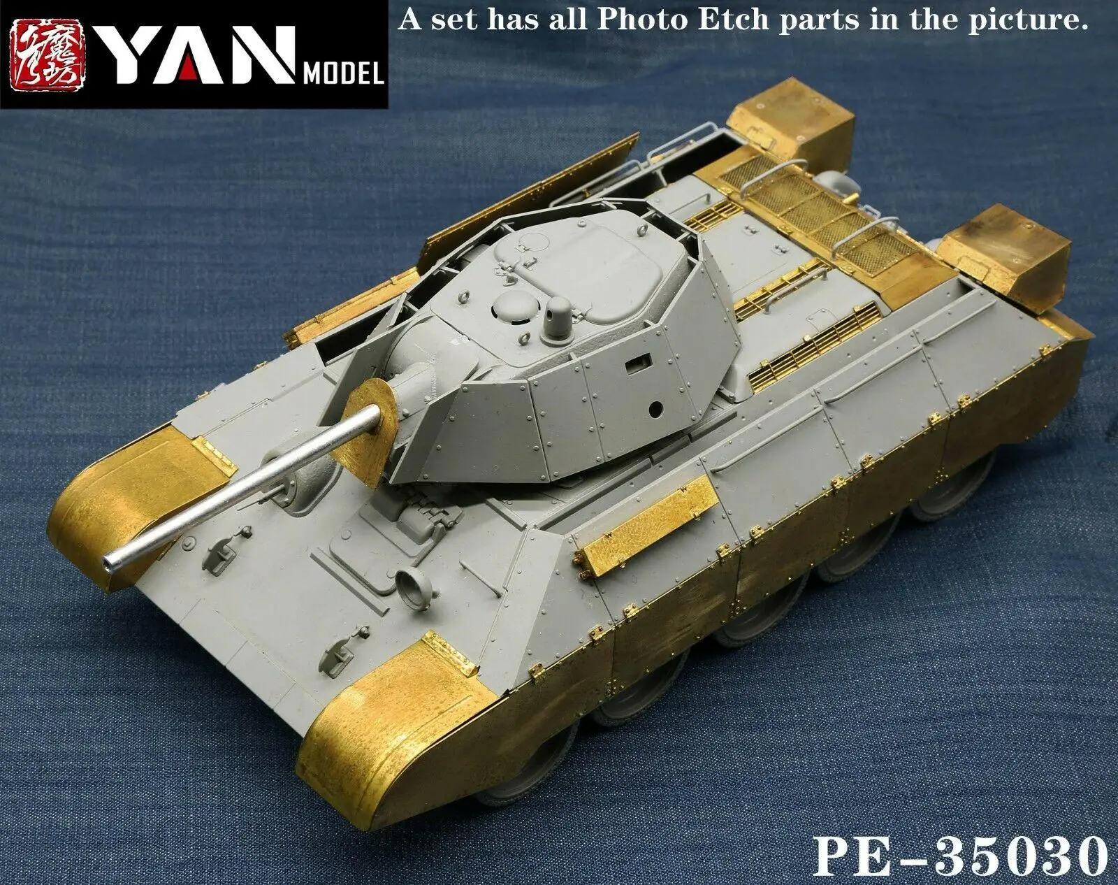 Yan модель PE-35030 1/35 шкала T-34/76 набор деталей для разметки границы BT-009 | Игрушки и