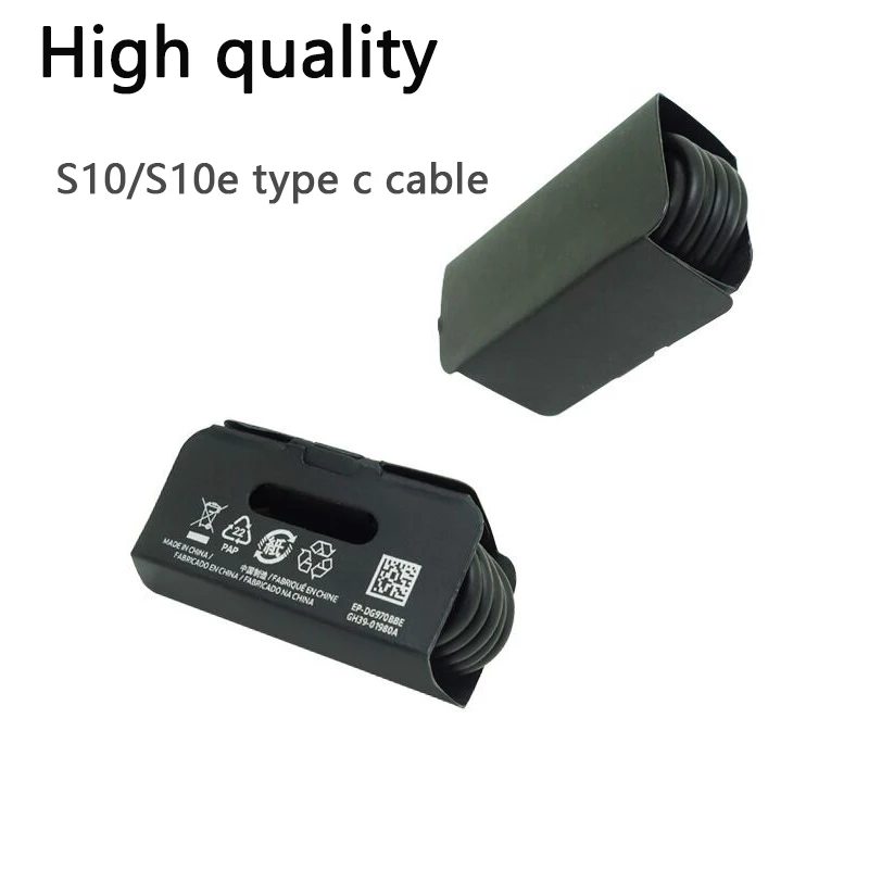 Новый кабель высокого качества S10 S10e USB Type C 1 м для быстрой зарядки и синхронизации