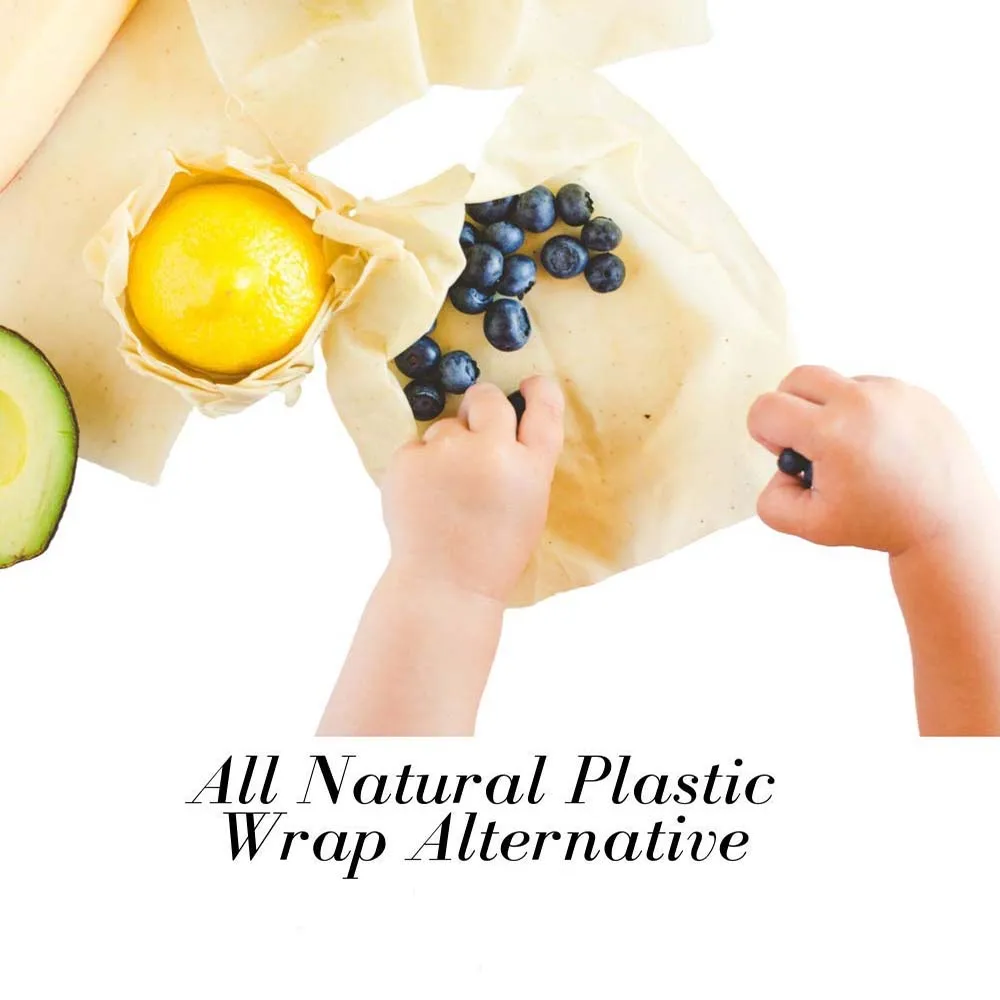 Многоразовая пищевая обертка для пчелиного воска 33x100 см|Целлофановые и