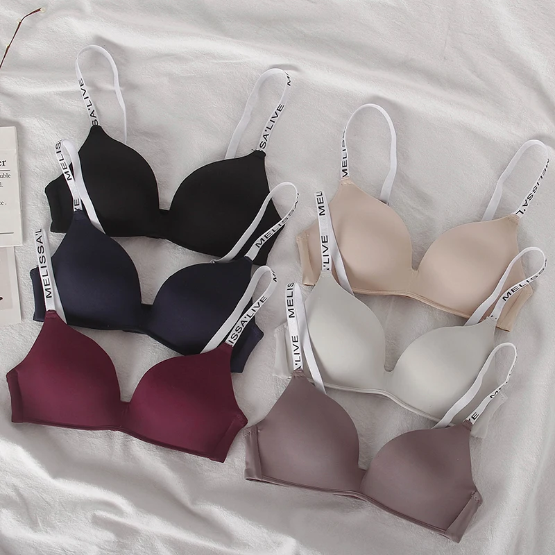 Новинка Летние бесшовные бюстгальтеры тонкое нижнее белье гладкий бесшовный