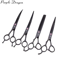left hand pet grooming scissors 7 purple dragon japanese steel 3006 cutting shears animal thinning scissors dog hair scissors