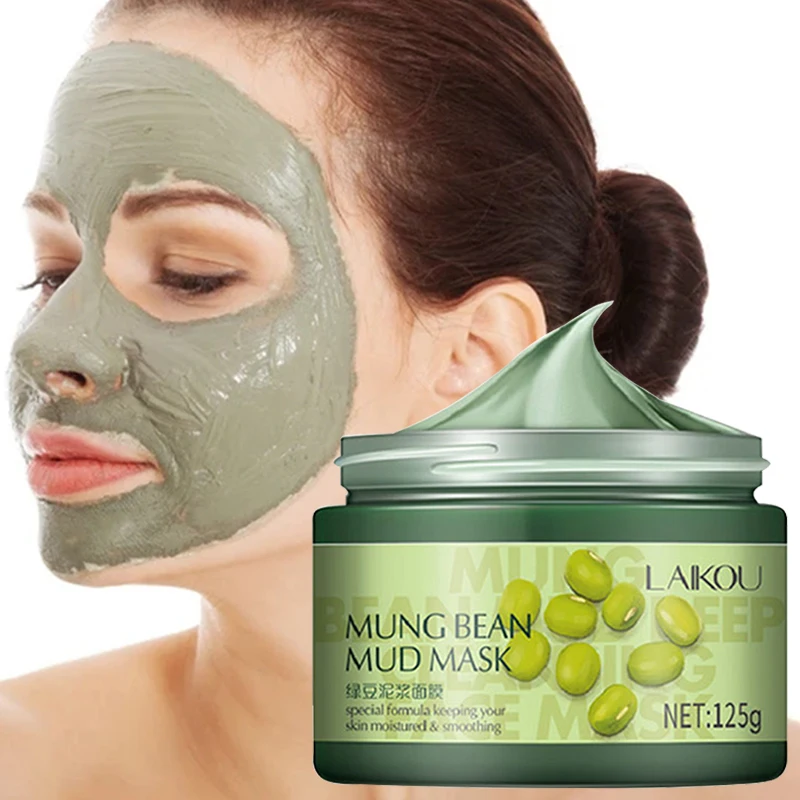 

Face Mud Mask Deep Cleansing Remove Blackheads Acne Exfoliating Brighten Moisturizing Nourish Oil Control Firm Skin Cares 125g