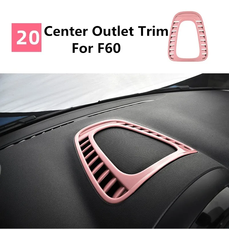 Женская розовая наклейка на панель рулевого колеса для мини-купера F55 F56 F57 F60 |