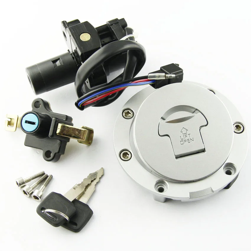 

Motorcycle Ignition Switch Kit Assembly Fuel Gas Cap Tank Cover With 2 Keys For Honda CB1000F 1993-1997 Motor Accessories