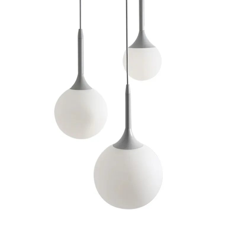 Современный минималистичный стеклянный подвесной светильник s лампа для