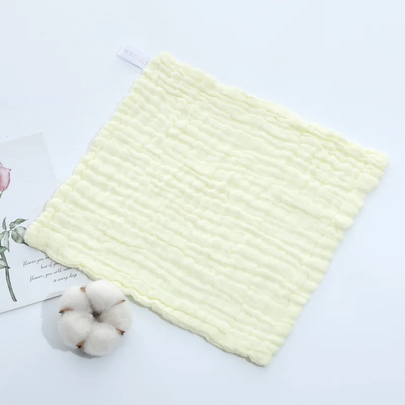July baby 30*30 см чистый хлопок шестислойное газовое впитывающее полотенце носовой