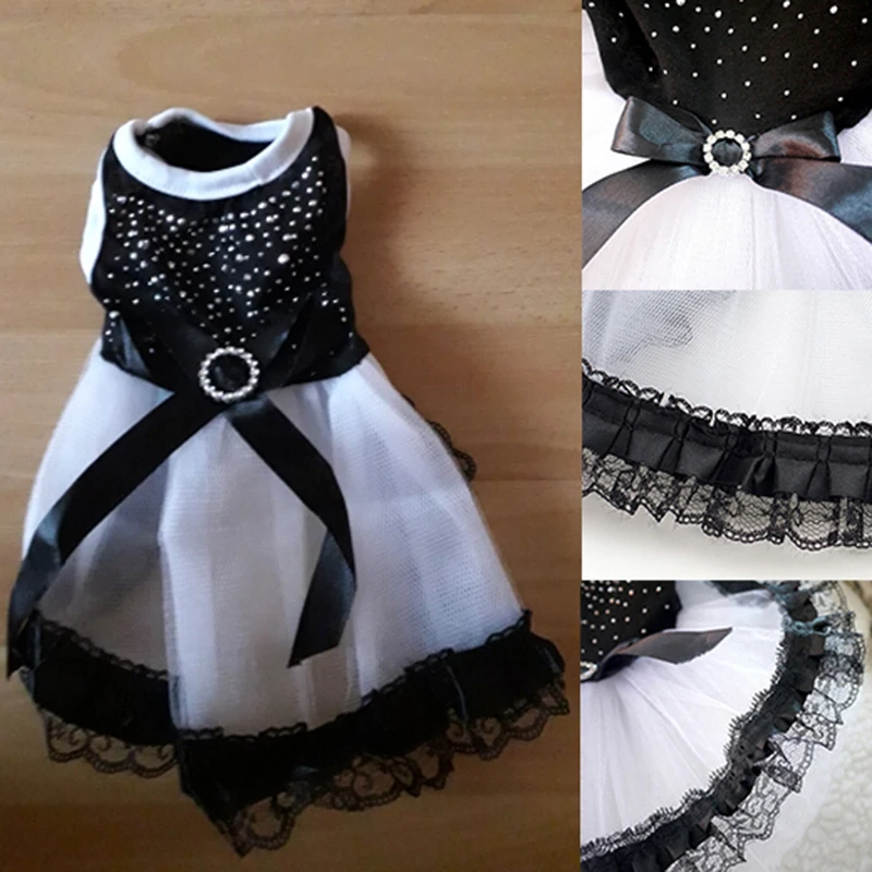 Новое поступление свадебное платье для собаки весенне-летнее Хлопковое кошек и