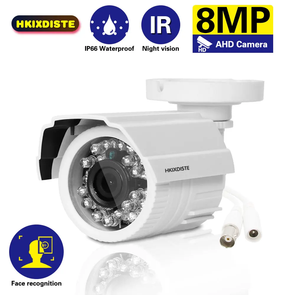 

5MP AHD Analog CCTV Camera 1080P 720P IR Night Vision 24 Hours Day/Night Vision Video Outdoor Waterproof Bullet Surveillance Cam