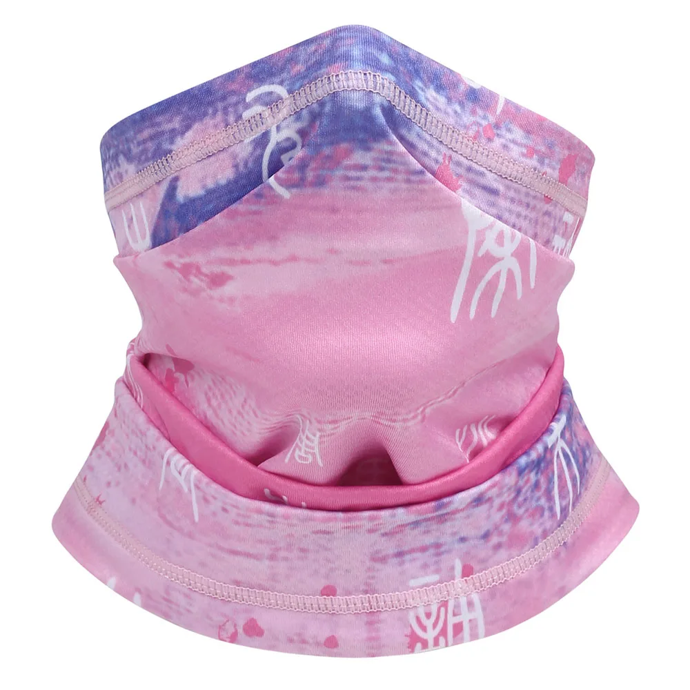 Охлаждающая повязка на шею с 3d принтом шарф для лица гетры шея мотоциклетная