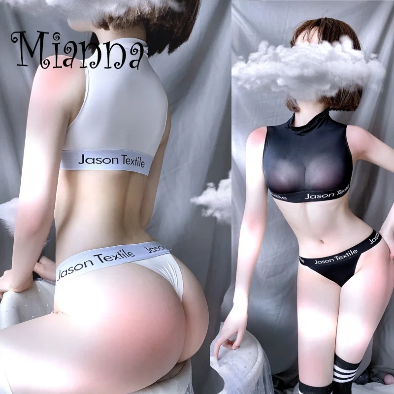 Сексуальное нижнее белье школьница японский эротический женский костюм