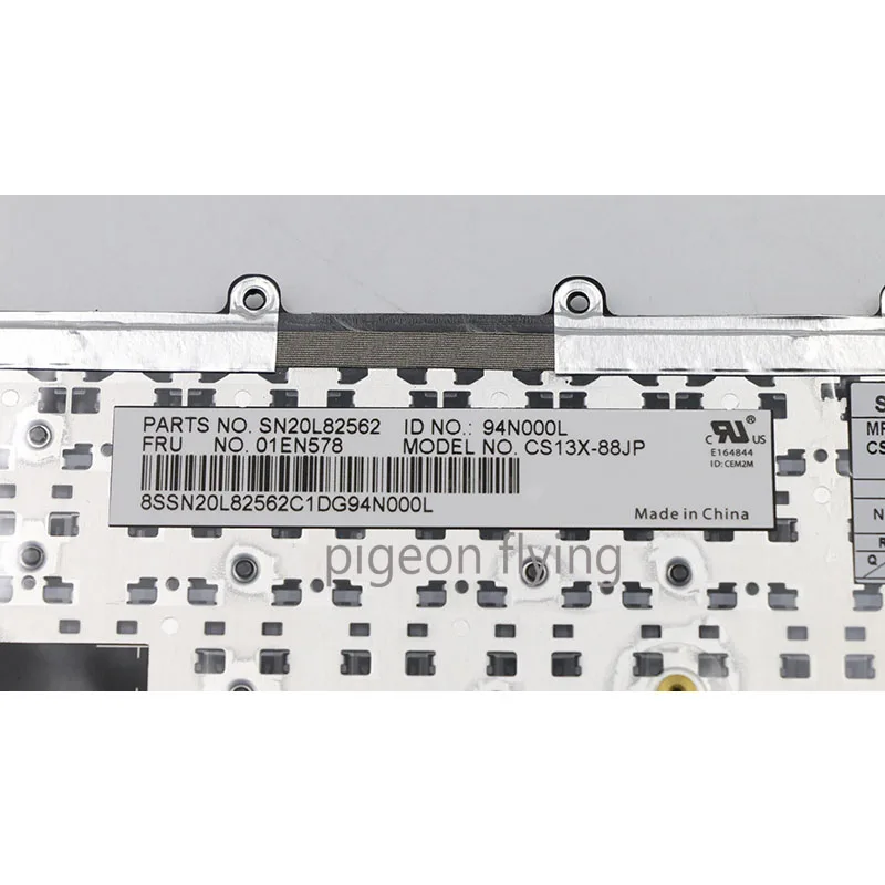 X270 клавиатура для Thinkpad A275 ноутбук японский FRU 01EN578 01EP054 P/N: SN20L82562 SN20L82642 Модель: CS16