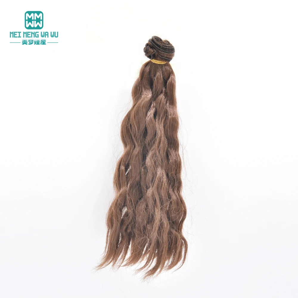 1 шт. 25 см * 100 парик из молочного шелка для 1/3 1/4 1/6 BJD diy кукла аксессуары куклы