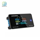 Вольтметр-Амперметр AC 50-300 в 100A 10A, светодиодный цифровой тестер емкости и напряжения