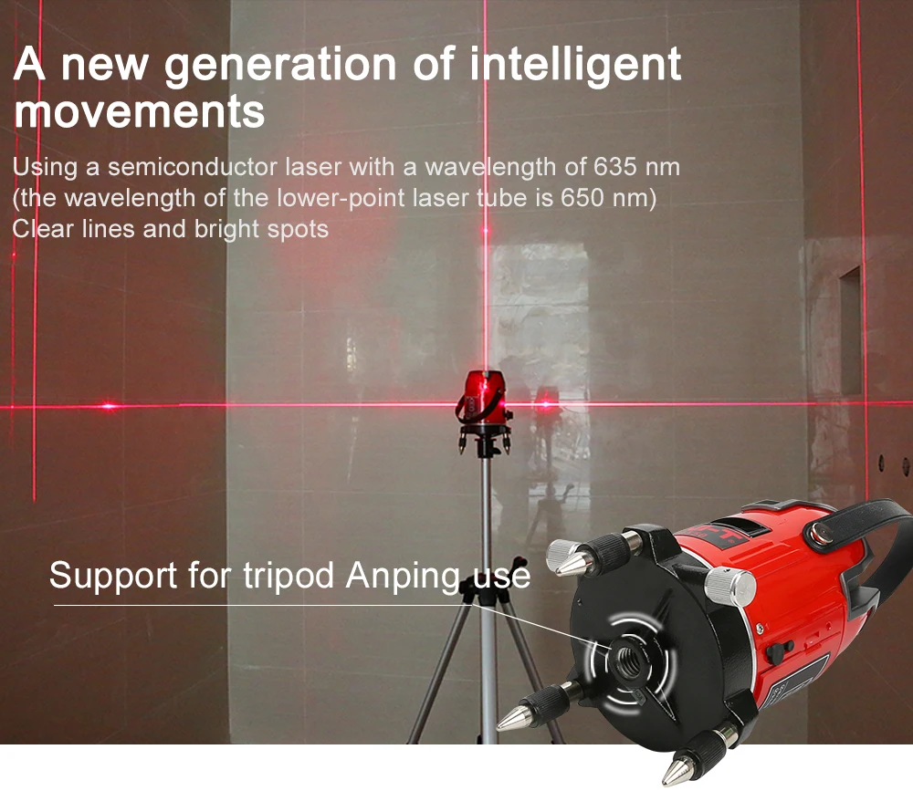 UNI-T LM520 LM530 LM550 лазерного нивелира 2/3/5 линии крест маркировки инструмент 360 градусов самовыравнивающийся Nivel лазер