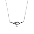 Колье ювелирное изделие на новый год 2021 подарок подруге 100% Настоящее Стерлинговое Серебро S925 модное женское ожерелье для женщин