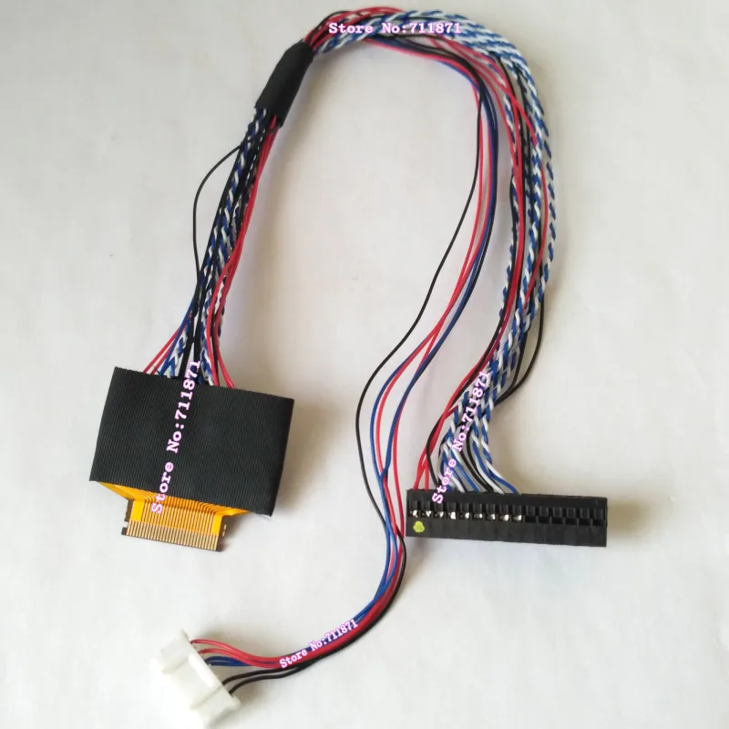 0 5 Шаг 30Pin FFC FPC HSD101PWW2 ЖК-экран кабель линия 30P LVDS 1 канал 8 бит фотогалерея кабеля