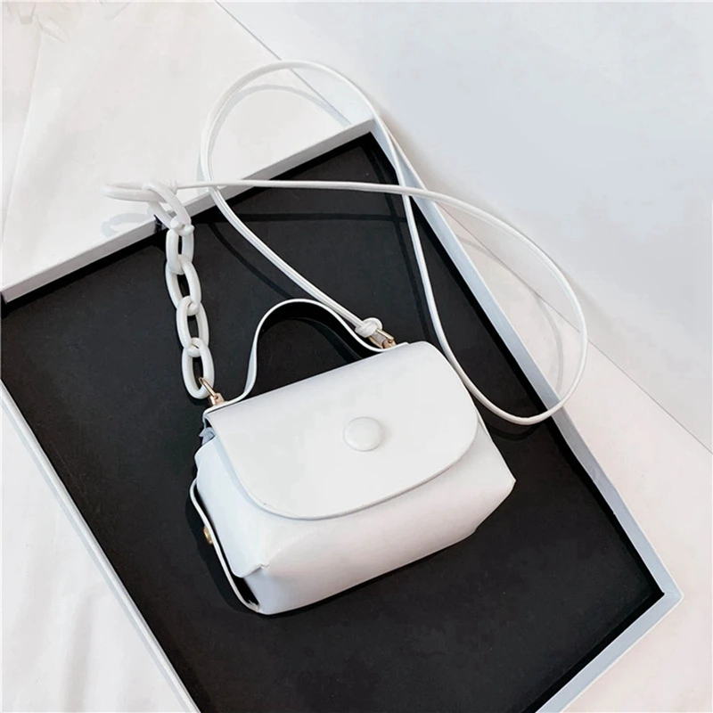 

2 Pcs Messenger Bag PU Women Waterproof Ladies Shoulder Bag Wallet Cosmetic Bag Handbag Purple & White