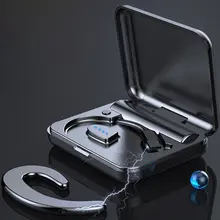 S9 Integrated Bone Conduction Earphone Hanging Ears Wireless Bluetooth-compatible 4.2 Sport Stereo Headset Waterproof Headphone