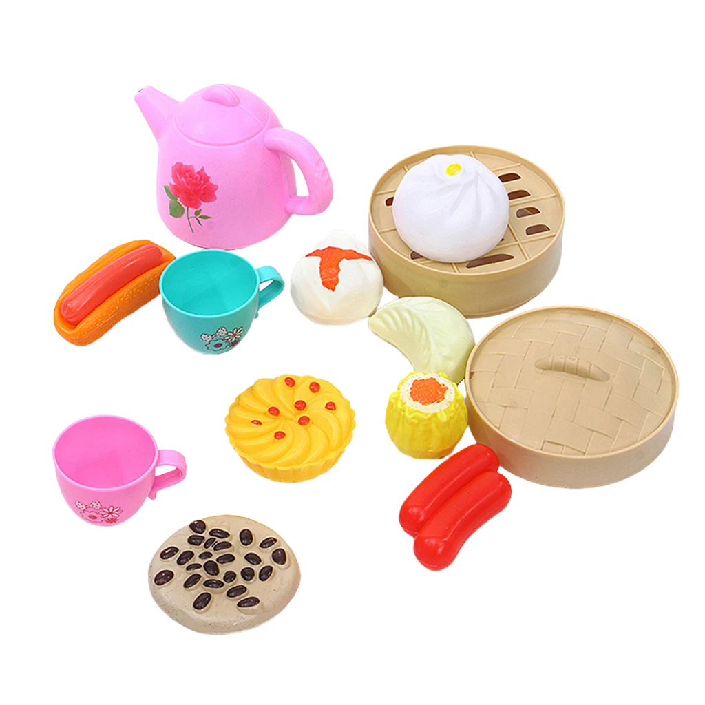 

Tasty Treats Breakfast Pretend Play Roleplay Toy Kids Pretend Playset Food