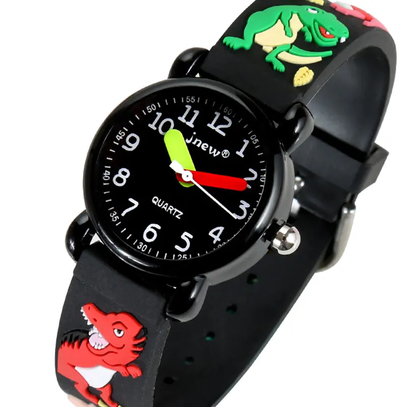 

2020 Children's Watch Cute Cartoon Dinosaur Waterproof Quartz Watch Children's Learn Time Watch Birthday Party Gifts Relojes