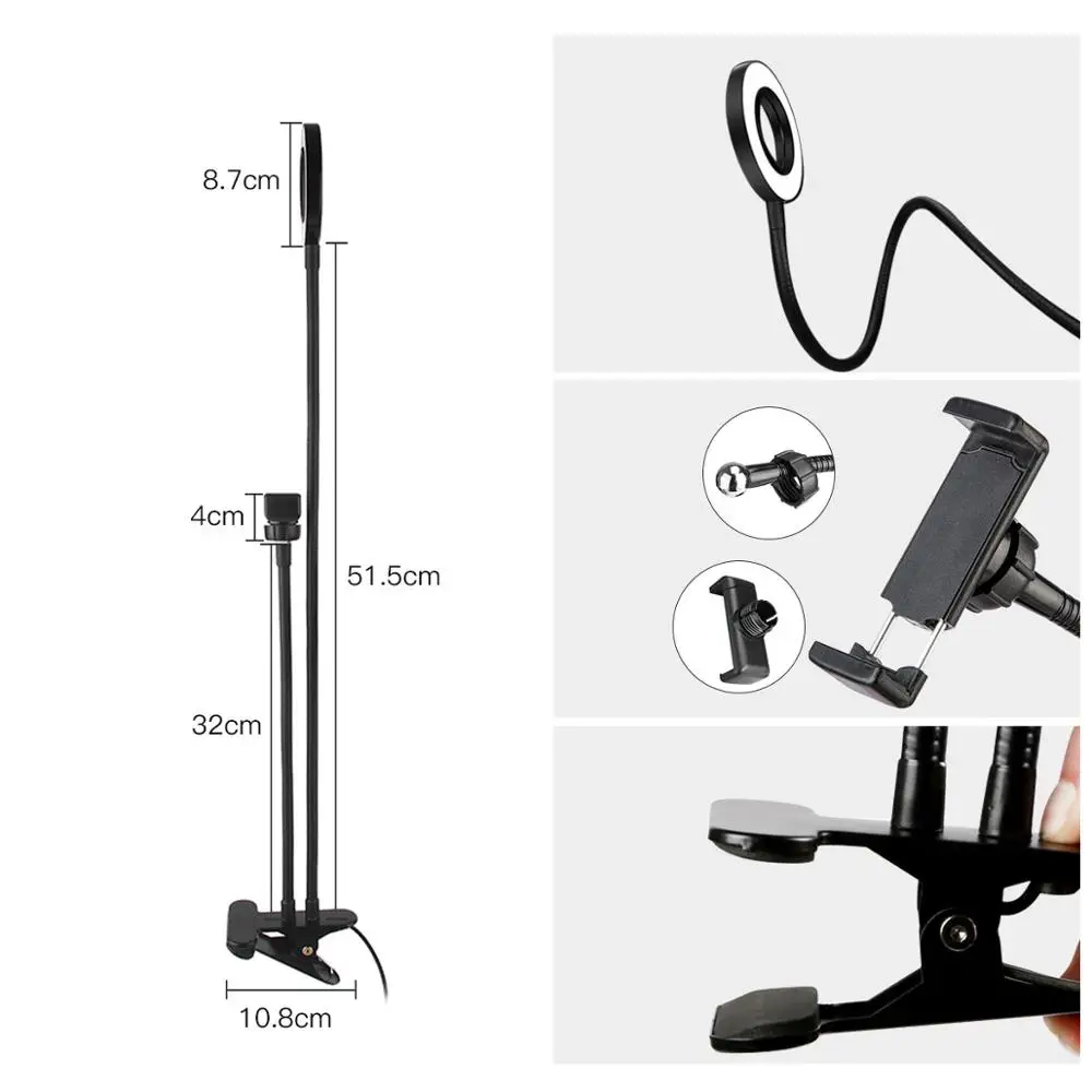 Светодиодсветодиодный настольная лампа светильник для обучения маникюру