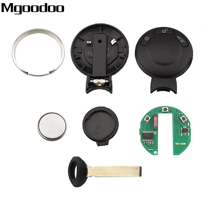Mgoodoo 2 шт. 315 МГц 868 умный Автомобильный Дистанционный ключ без ключа для 2009 2014 BMW Mini