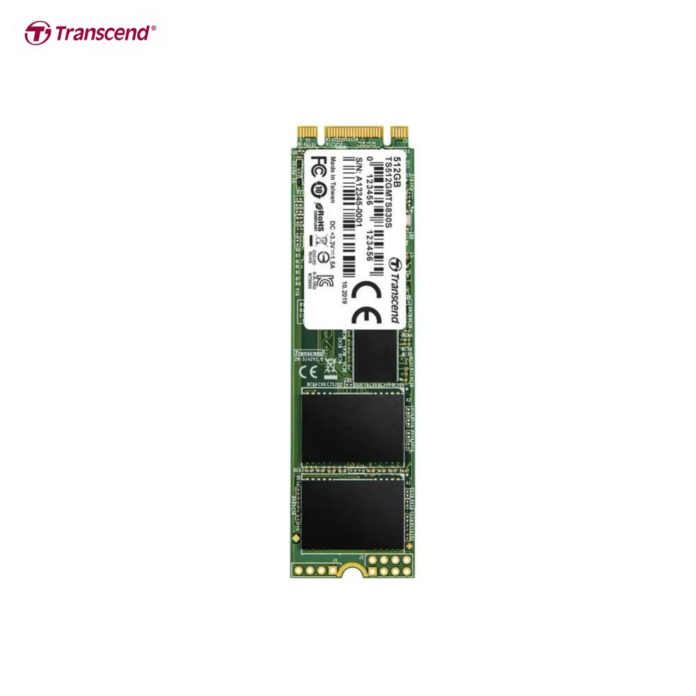 Твердотельный накопитель Transcend 830S M.2 (80 мм) SATA III 3D NAND ТLC 512 Гб | Компьютеры и офис