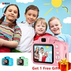 Цифровая мини-камера, игрушки для детей, 2-дюймовый HD экран, заряжаемый реквизит для фотосъемки, милый подарок ребенку на день рождения, уличная игра
