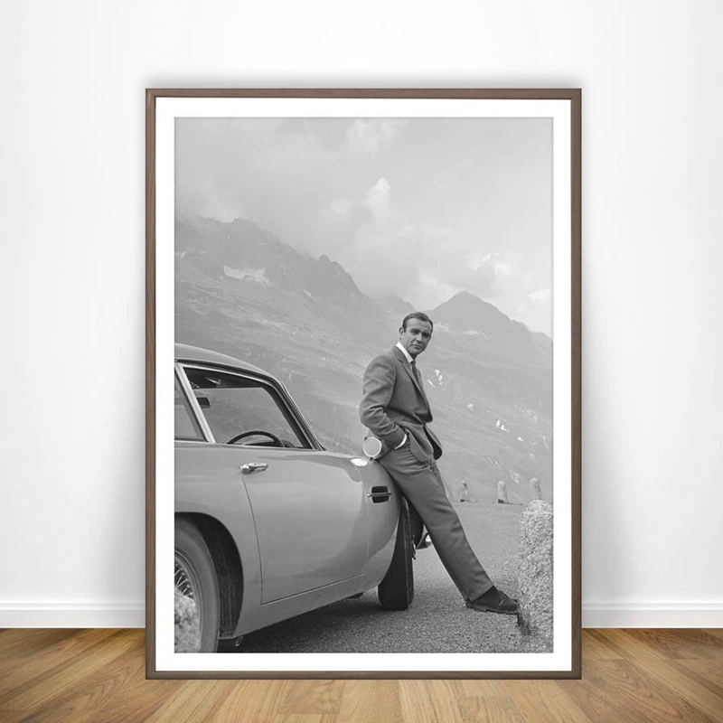 Постеры фильма шпион художественный плакат на холсте ретро 007 Декор Картина