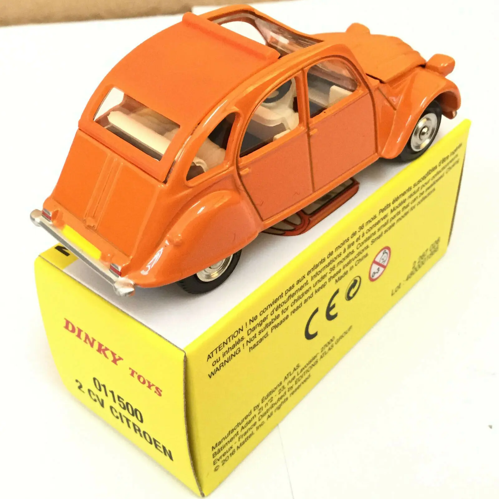 

DINKY TOYS 011500 2CV CITROEN ATLAS 1/43 ALLOY DIE-CAST MODEL CAR COLLECTION