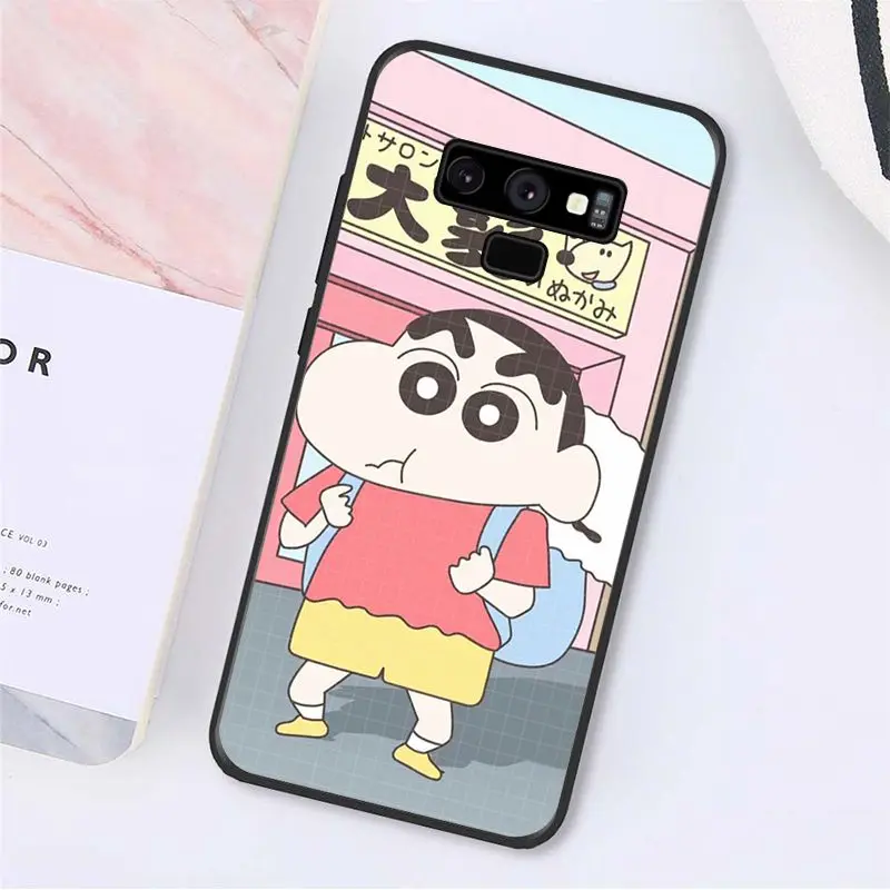 Babaite Kawaii Аниме Мультфильм Crayon Shin-chan чехол для телефона для samsung Galaxy A50 Note9 8 7 5 10 Pro J5 J6 Prime J7 DUO - Цвет: A15